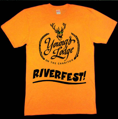 Riverfest T-Shirt at Young's Lodge